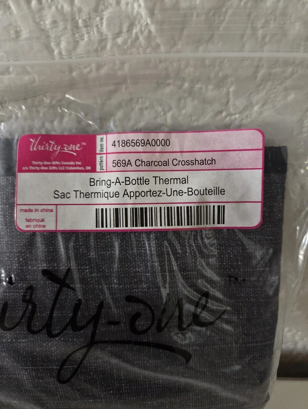 thirty-one Bring-a-Bottle Thermal - New In Bag